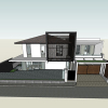 Adjacent houses, Townhouse design model 