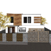 Adjacent houses, Townhouse design model 