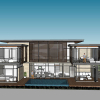 Adjacent houses, Townhouse design model 