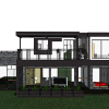 Adjacent houses, Townhouse design model 