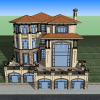 Villa house, Townhouse