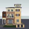 Villa house, Townhouse