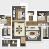 Full room floor plans