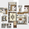 Full room floor plans