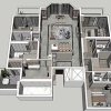 Full room floor plans