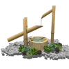 Small landscape garden design model