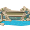 Small landscape garden design model