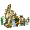 Small landscape garden design model