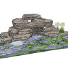 Small landscape garden design model