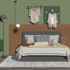 Bedroom Scene Sketchup  by Cuong Covua