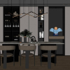 Dining room Scene Sketchup  by To Dung 1 scaled