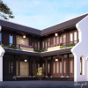 Exterior House Scece Sketchup  by Kts NguyenChi Cong