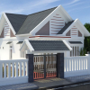 Exterior House Scene Sketchup  by NgocAnhCao 1
