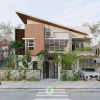 Sketchup Exterior Villa Model Download by Cao Hoang Nhat Long 1