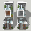 Exterior House Scene Sketchup  by ThangQuangPham 1