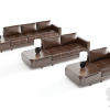 Sofa wood Sketchup  scaled