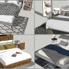 Bed Sketchup File free download