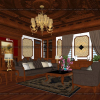 Classic Livingroom Scene Sketchup  by DuongNhan 1