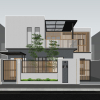  House Exterior Scene Sketchup File