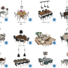  Dinner Table And Chair Sketchup  1