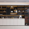 Enscape wine cabinet