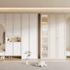 Multifunctional shoe cabinet entrance