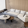 Multi-person sofa and coffee table combination