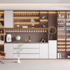 Enscape wine cabinet