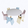 Children leisure table and chair combination