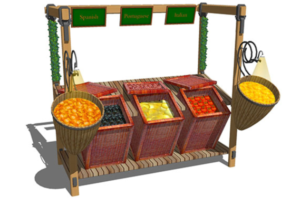 Home Decorating Sets library, Trees