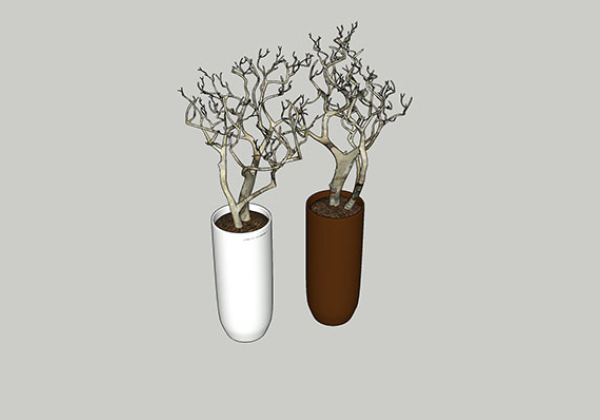 Home Decorating Sets library, Trees