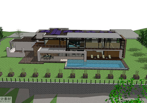 Adjacent houses, Townhouse design model