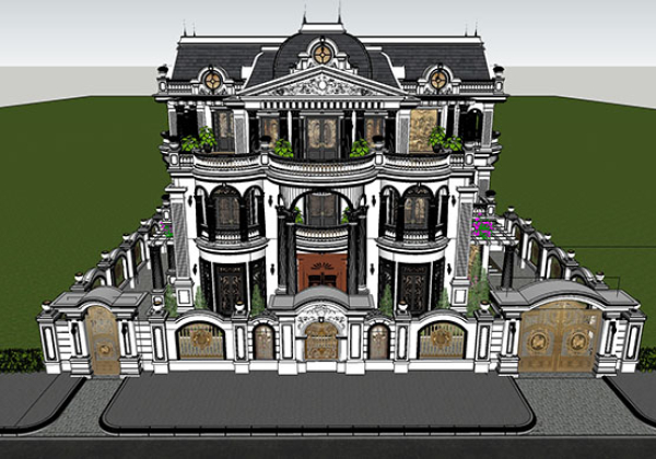 Villa house, Townhouse