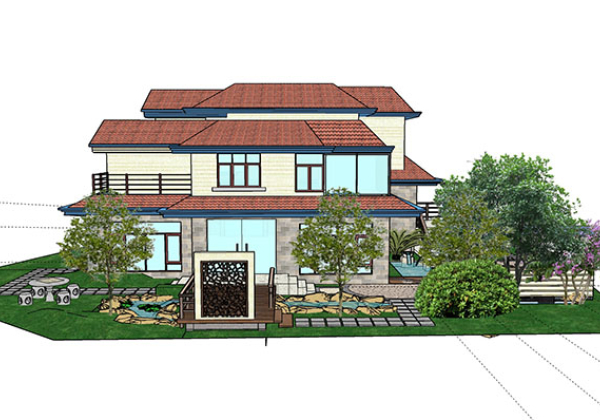Villa house, Townhouse