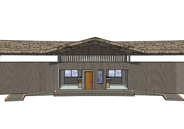 Rural house, country house