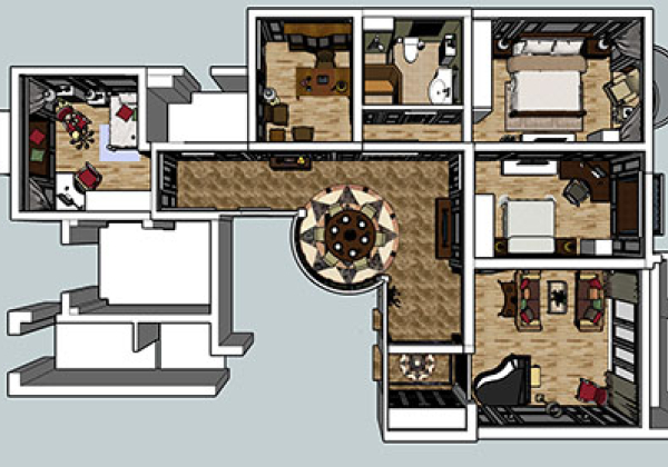 Full room floor plans