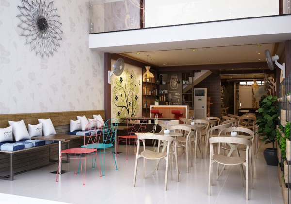 Coffee room Scene Sketchup  by Kts DongDuyLinh 1