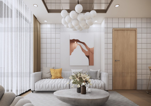 Living Room Kitchen Interior Sketchup File