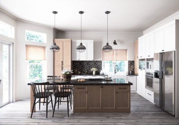 Kitchenroom Scene Sketchup  by Long nhat scaled
