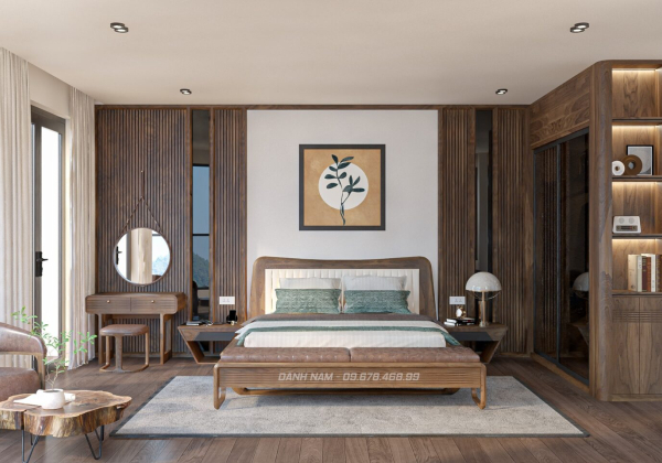 Bedroom Interior Sketchup  by Danh Nam 1
