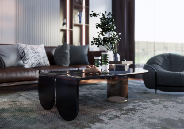 Livingroom Scene Sketchup  3