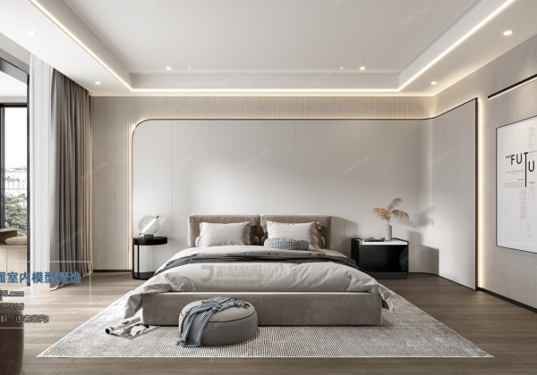 Bedroom Scene Sketchup  by Ha Duc Thanh