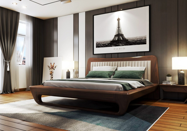 BedRoom Interior Sketchup  by Trung Do 3