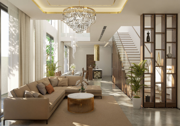 Interior Living Room Sketchup  by Phuc Tien