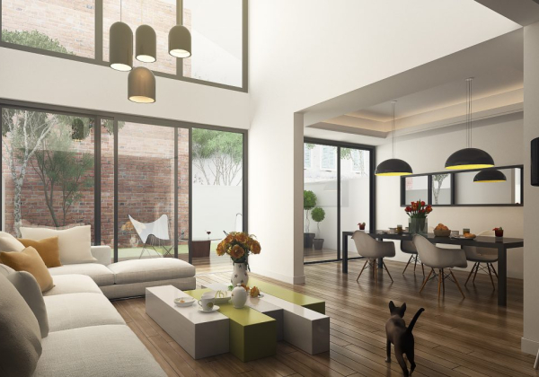 Livingroom Scene Sketchup  by Dong Nguyen Van scaled