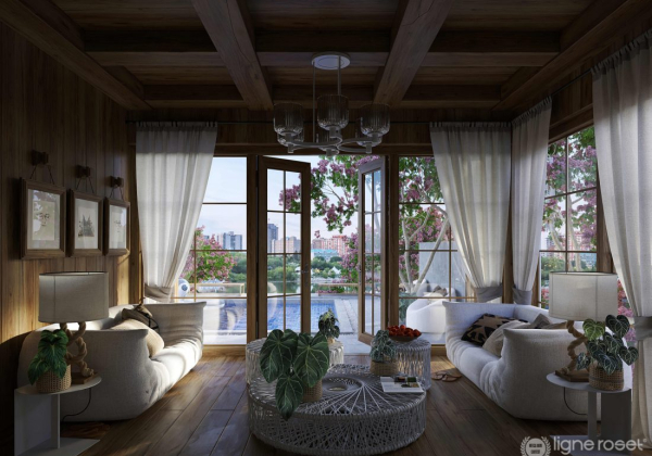 Interior Homestay Scene Sketchup  by Xuan Khanh 1 scaled