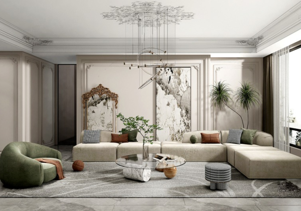 Living Room Interior Sketchup File