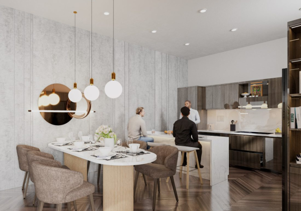 Kitchen Diningroom Scene Sketchup  by Tuan Tran 1 scaled