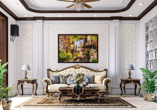 Interior Living Room Sketchup  by Do Duc Minh 1