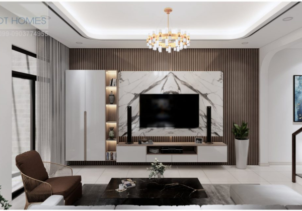 Living Kitchenroom Scene Sketchup  by Ha Duc Thanh 1 scaled